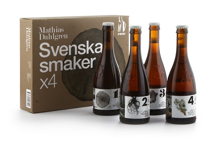 Fyra öl från Mathias Dahlgren