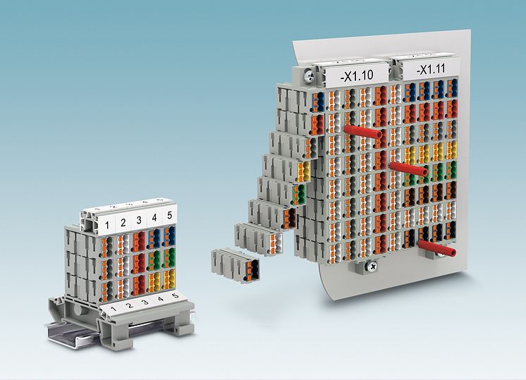 Modular marshalling patchboard concept with innovative colour coding system
