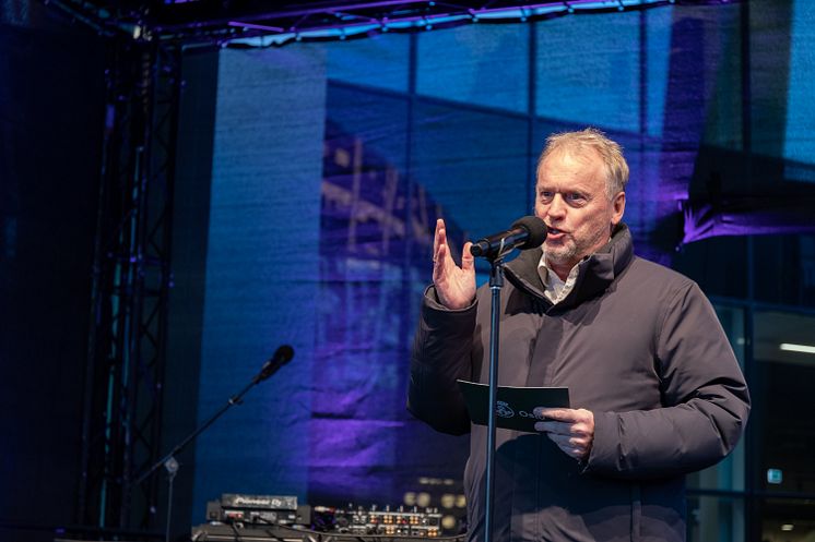 Fra-åpningsfesten-av-Økern-Portal_byrådsleder Raymond Johansen_Foto-Oslo-Pensjonsforsikring-AS.jpg