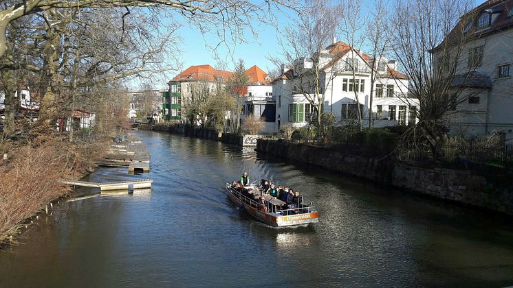 Bootstour entlang des Elstermühlgrabens - Große Entdeckertour