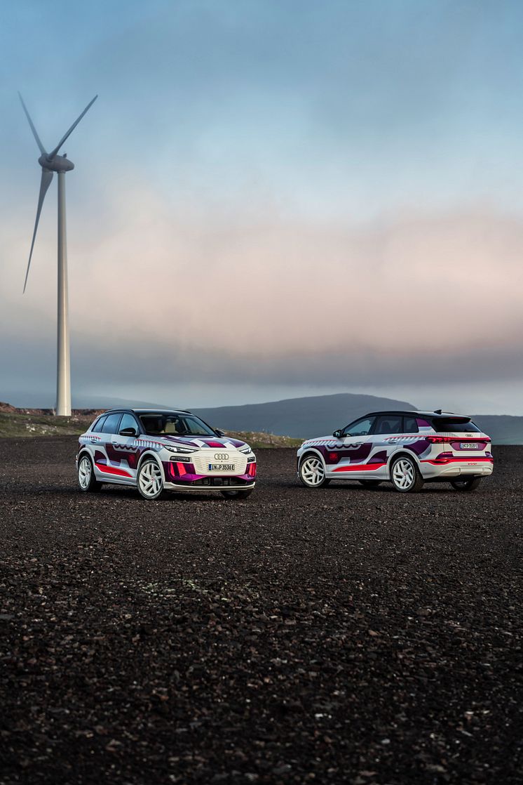 Audi Q6 e-tron prototype