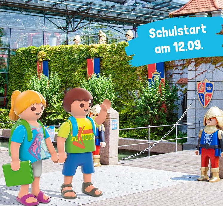 Schulstart im PLAYMOBIL-FunPark