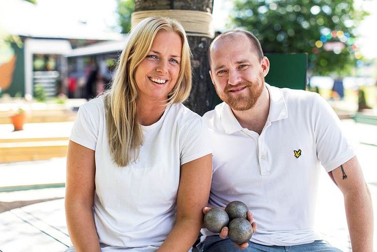 Malin Johansson & Emil Axelsson Boulebar Örebro