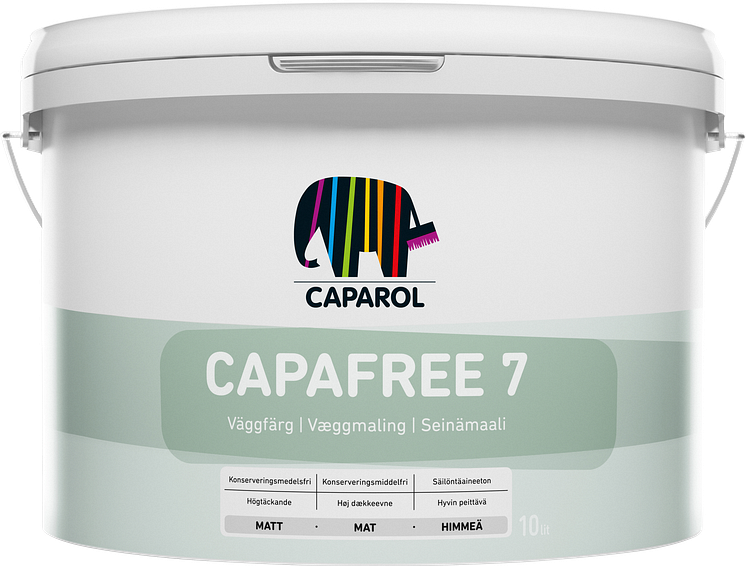 Capafree 7 Väggfarg 10L