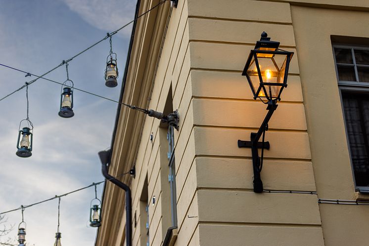 WALLENSTAM BELYSNING- vid Södra Larmgatan