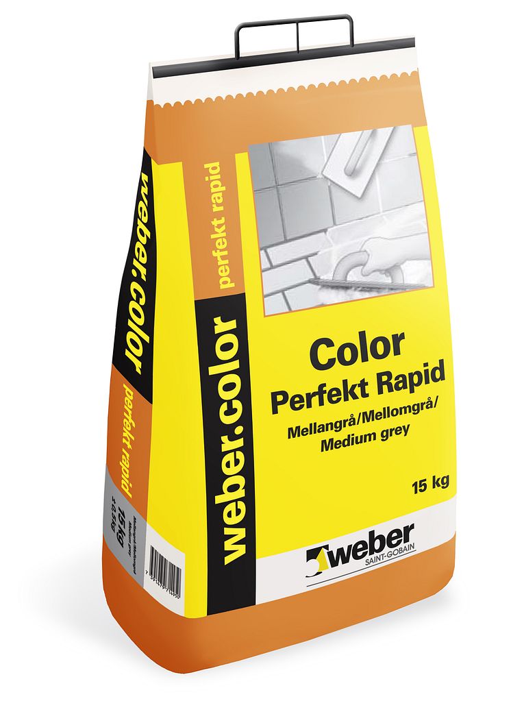 Color Perfekt Rapid - smutsavvisande fogar från Weber