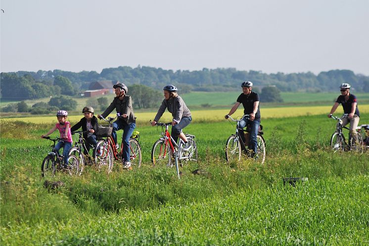 Cyklister på Monarkleden 2016