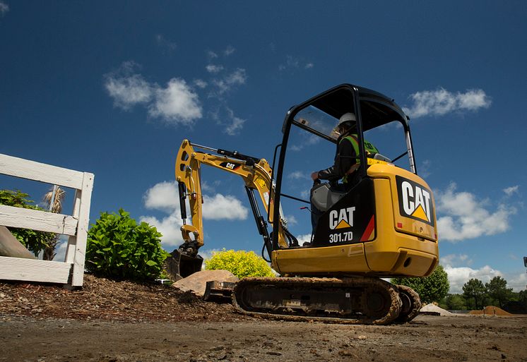 Cat 301.7D minigrävare