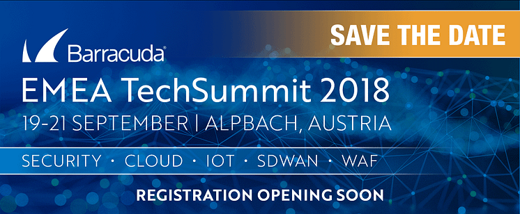 Barracuda TechSummit 2018