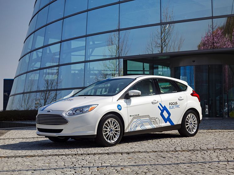 Nye Ford Focus Electric nylig lansert i Norge