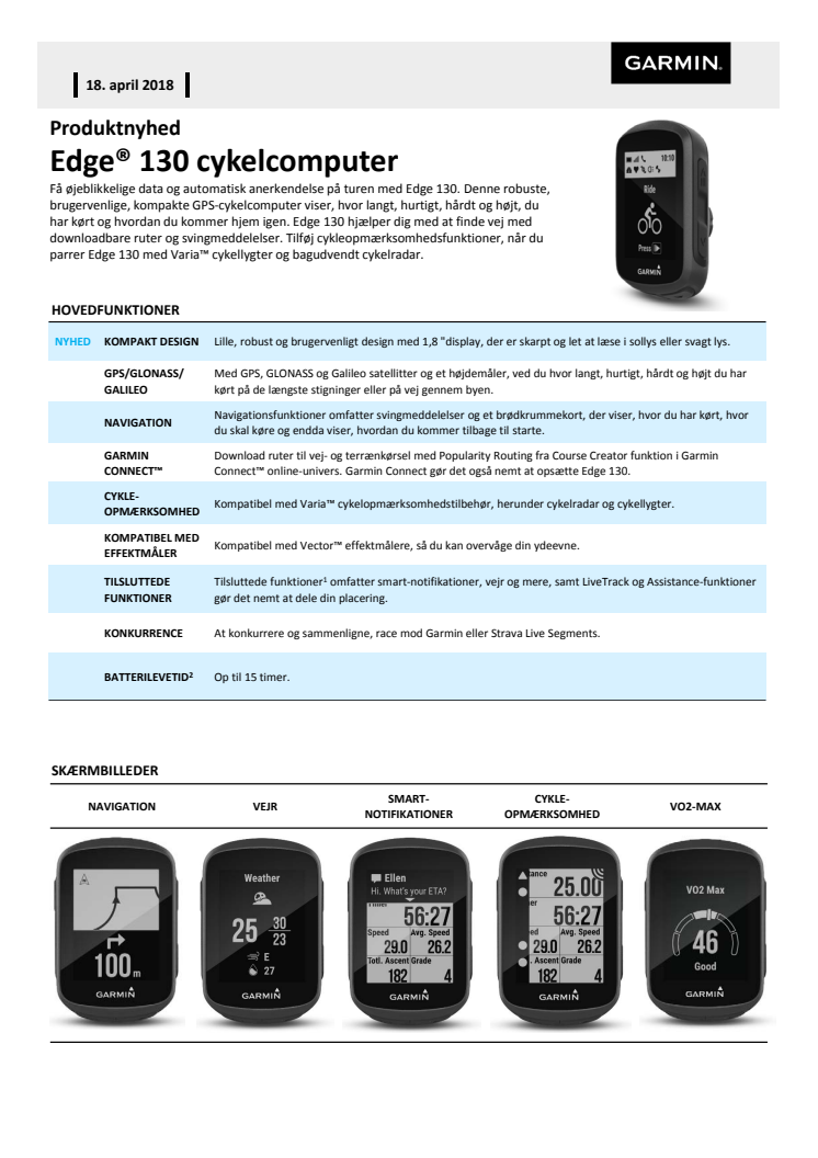 Memo Edge 130