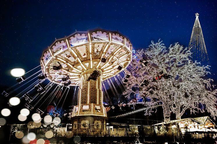 Jul på Liseberg med sin miljontals juleljus