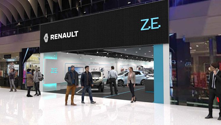 Renault Z.E. . Electrical Vehicle Experience Center