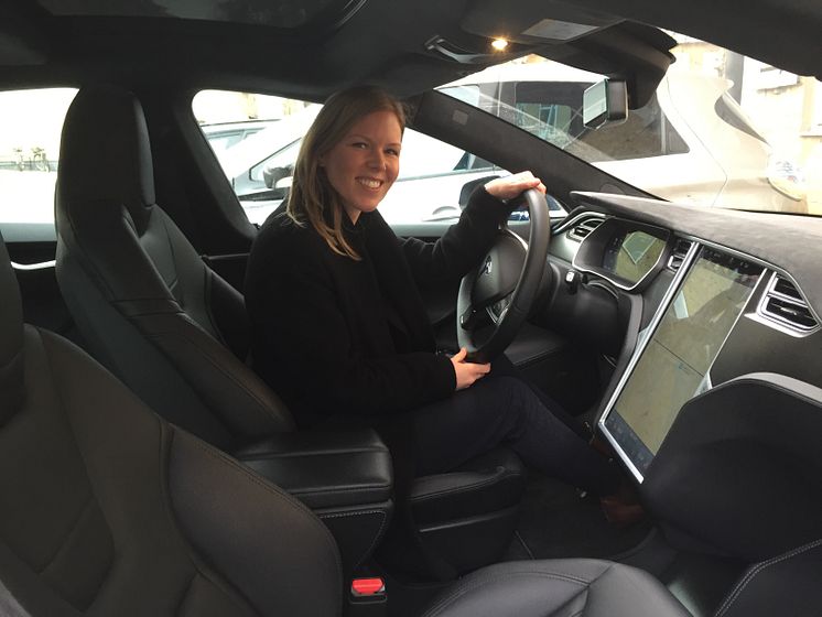 Miljöbästa Bil 2016 - Tesla Model S - Johanna Grant, ordförande i Gröna Bilister