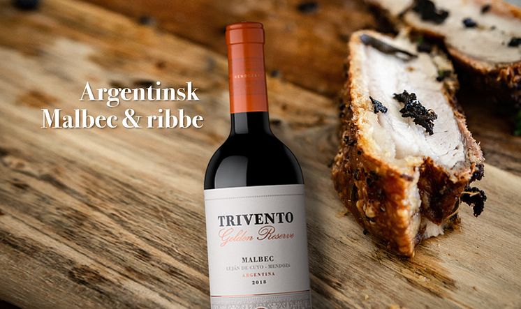 Argentinsk Malbec & ribbe