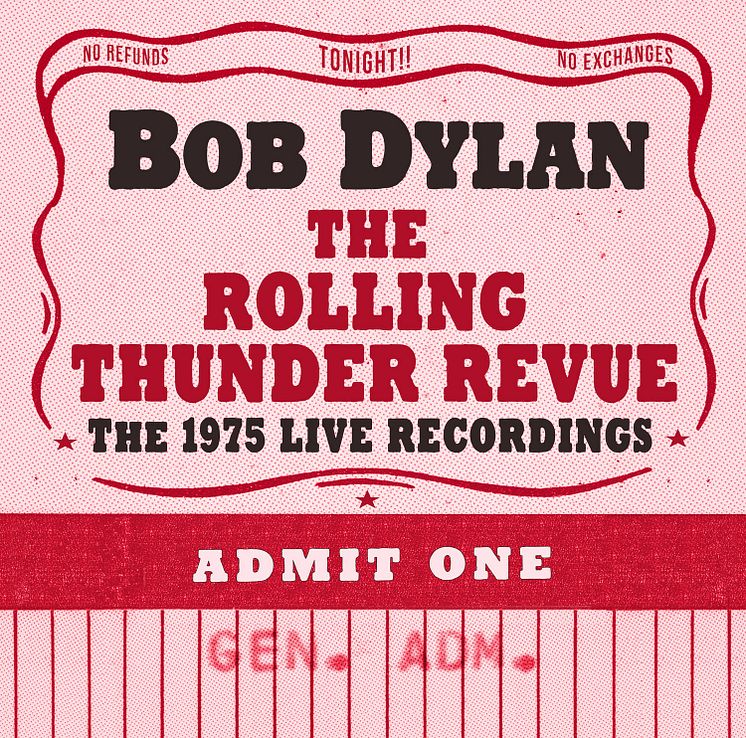 Rolling Thunder Revue - albumomslag