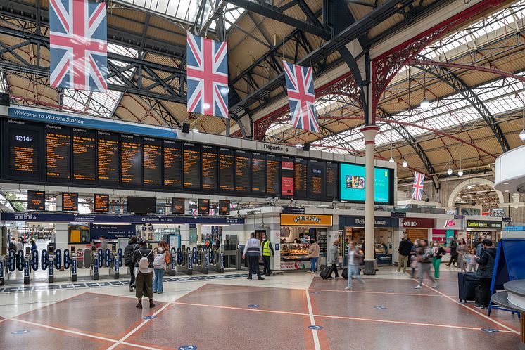 BEFORE ticket gates currentlyserving platforms 1-7