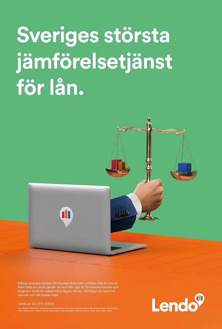 Sveriges största jämförelsetjänst för lån