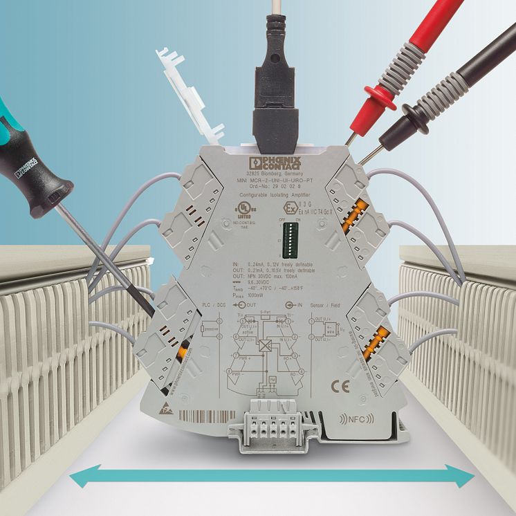 Highly compact isolation amplifiers now with UL HazLoc