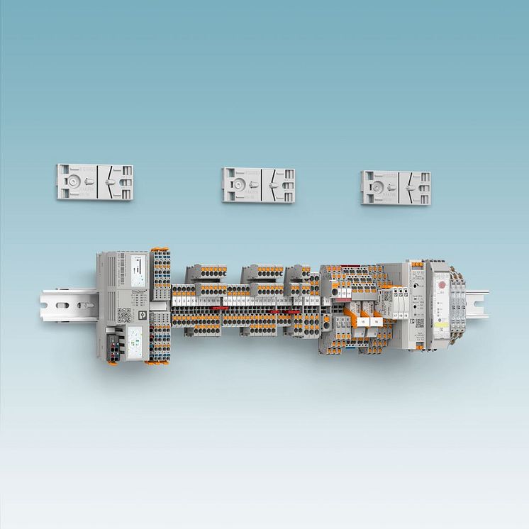 IC -  PR5560GB-Simplified mounting of preassembled DIN rails (11-23)