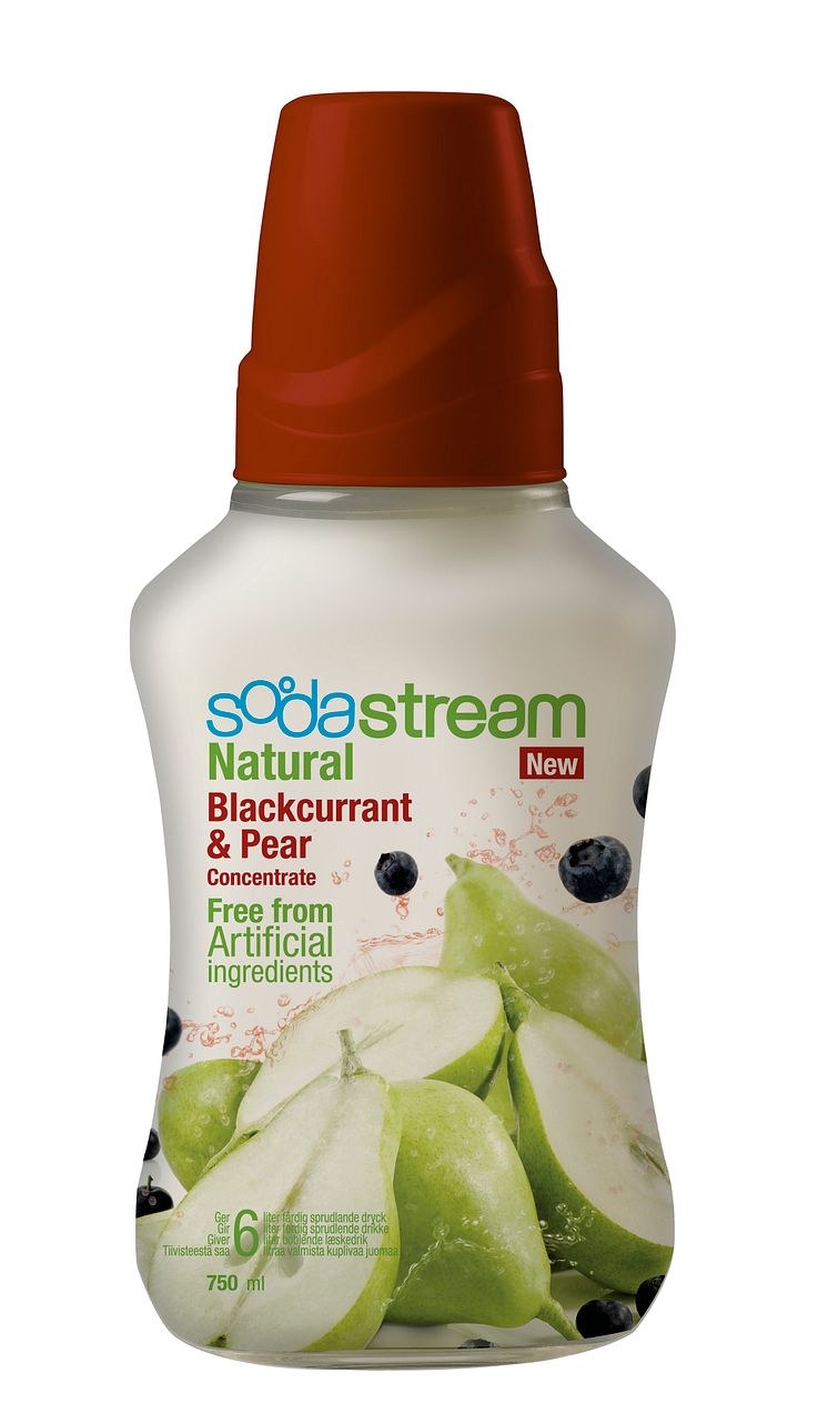 SodaStream Natural Blackcurrant & Pear