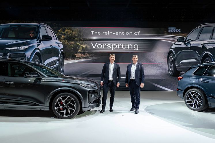 AUDI AG - CEO Gernot Döllner og CFO Jürgen Rittersberger