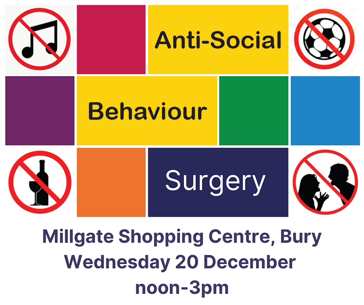 anti social behaviour surgery - Millgate
