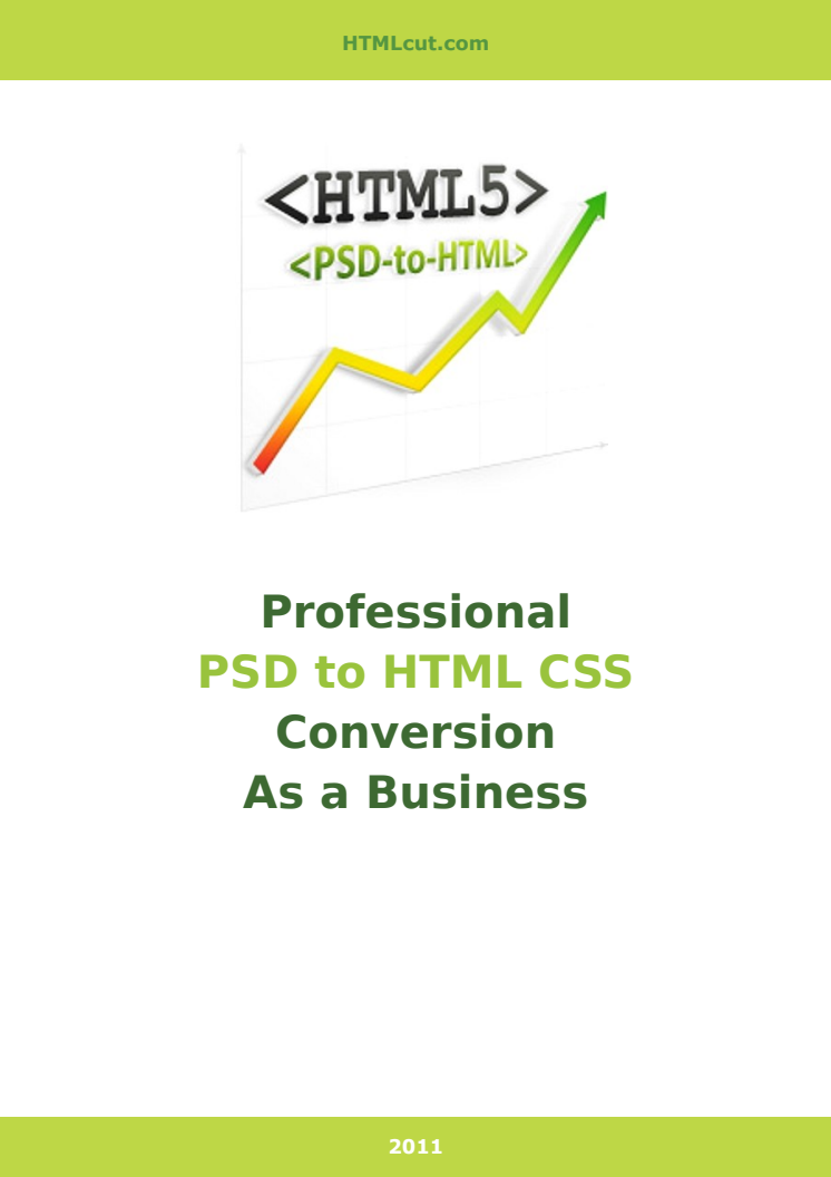 PSD to HTML CSS Conversion As a Business
