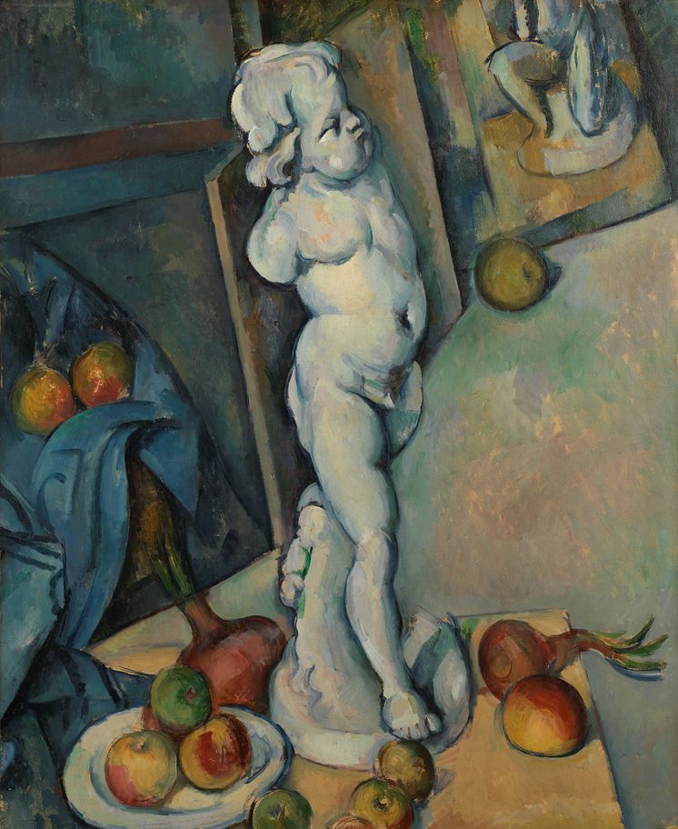 Paul Cézanne: Stilleben med Cupido / Still life with Cupid (circa 1894), The Samuel Courtauld Trust, The Courtauld Gallery, London