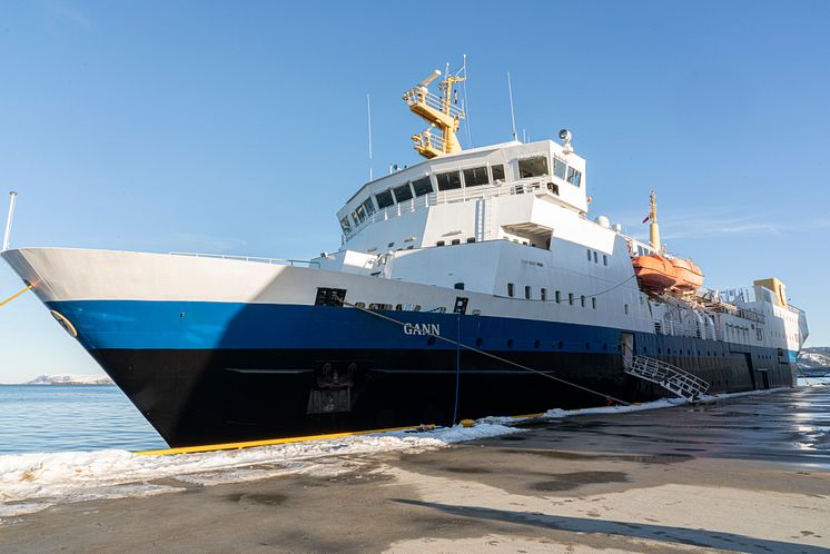 Training vessel MS Gann is to be fitted with an extensive equipment package supplied by Kongsberg Maritime