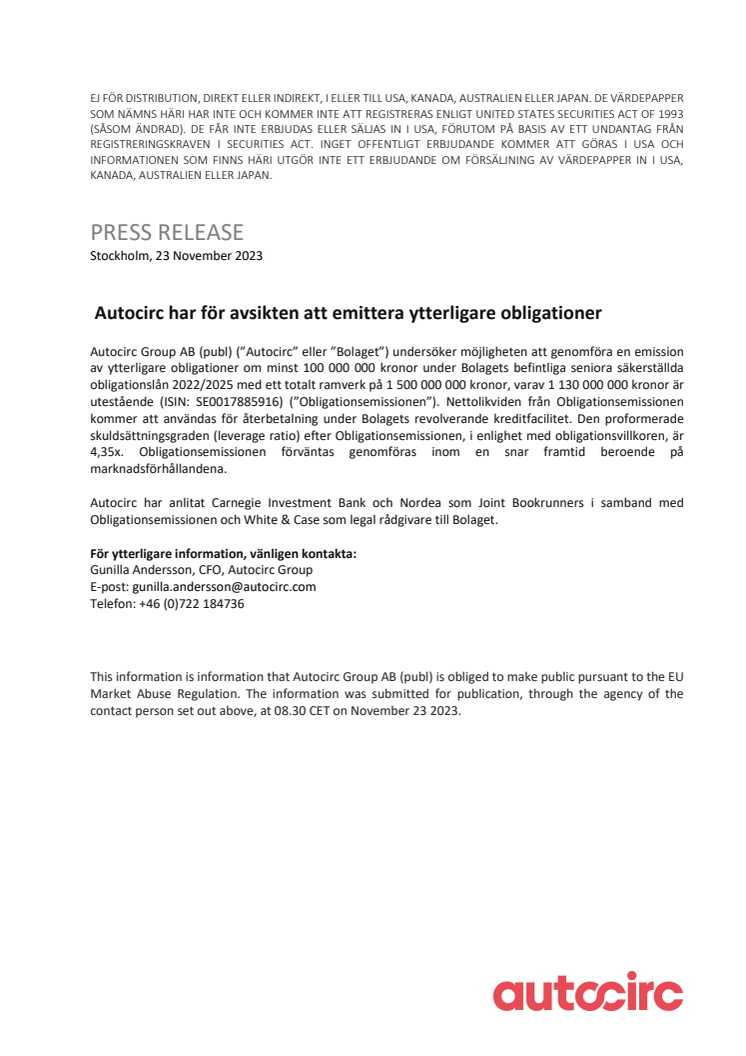Press Release Autocirc November 23 2023 SE.pdf