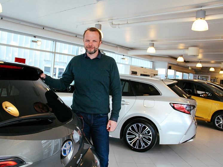 Toyota på salgstoppen i januar