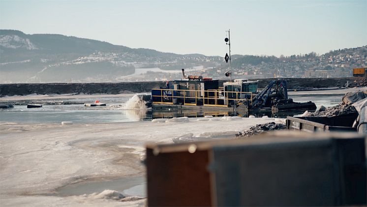 Sugemudring i Gilhusbukta 