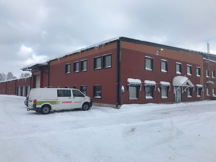 Swedish Agro Machinerys anläggning i Borlänge