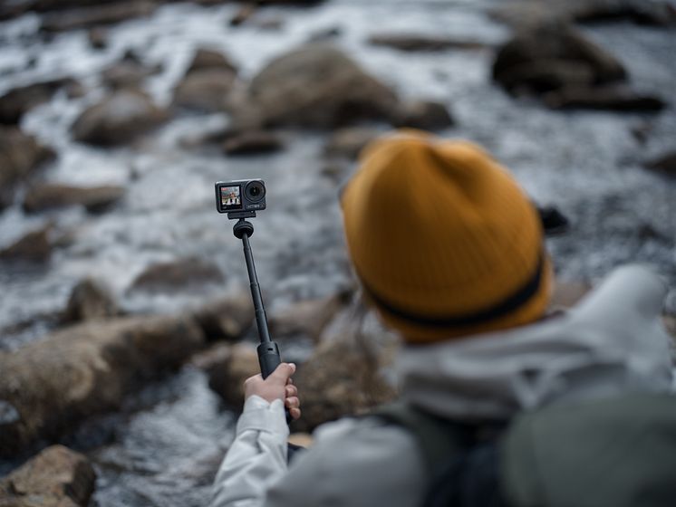 Hiking-Mini selfie stick