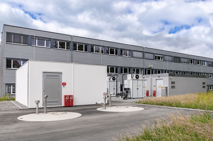 Battery power plant from ADS-TEC Energy in Reutlingen, Germany