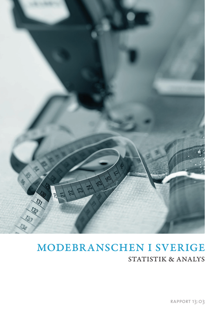 Modebranschen i Sverige - statistik och analys 2013