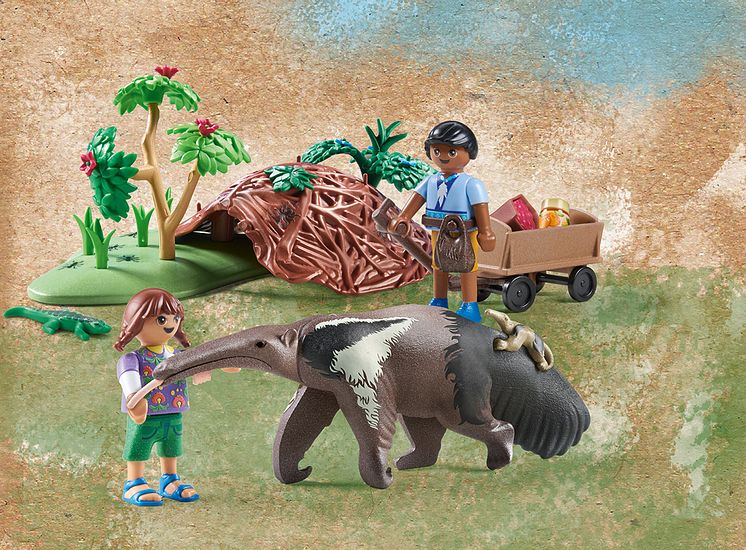 WILTOPIA Ameisenbärpflege (71012) von PLAYMOBIL