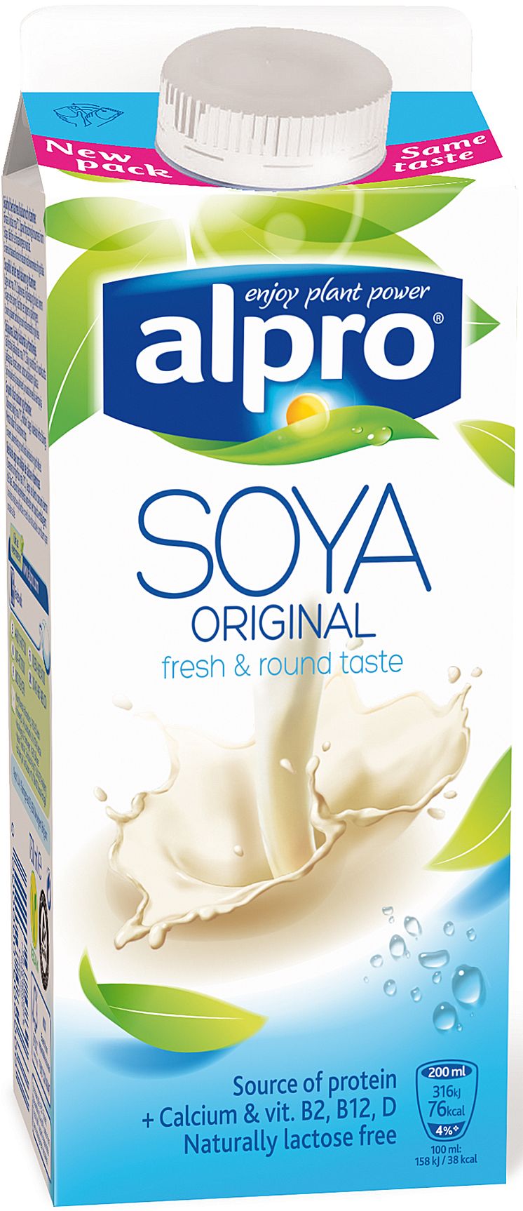 Alpro soyadrikk fersk naturell 750 ml