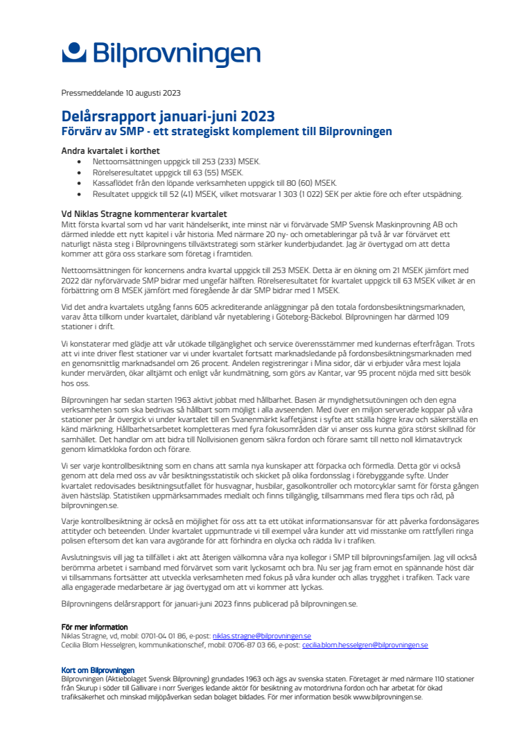 Pressinfo_Bilprovningen_delarsrapport_Q2_2023.pdf