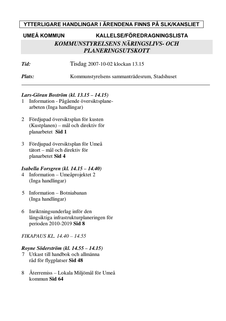 Presskonferens 2.10