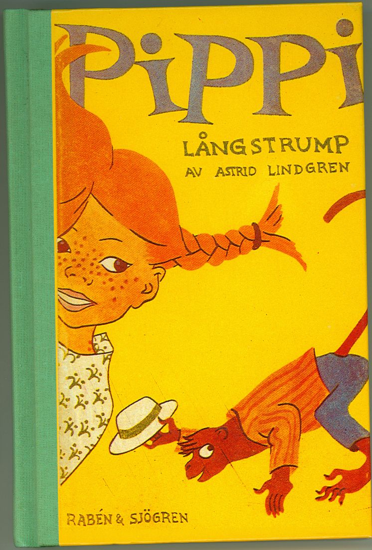 Tidig upplaga av Pippi Långstrump / An early edition of Pippi Longstocking
