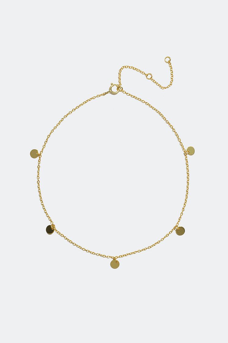 Anklet gold plated sterling silver - 249 kr