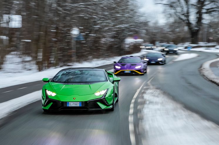 Lamborghini Winter Drive 2022