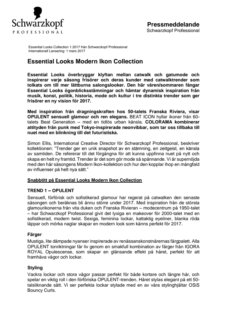 Essential Looks Modern Ikon Collection