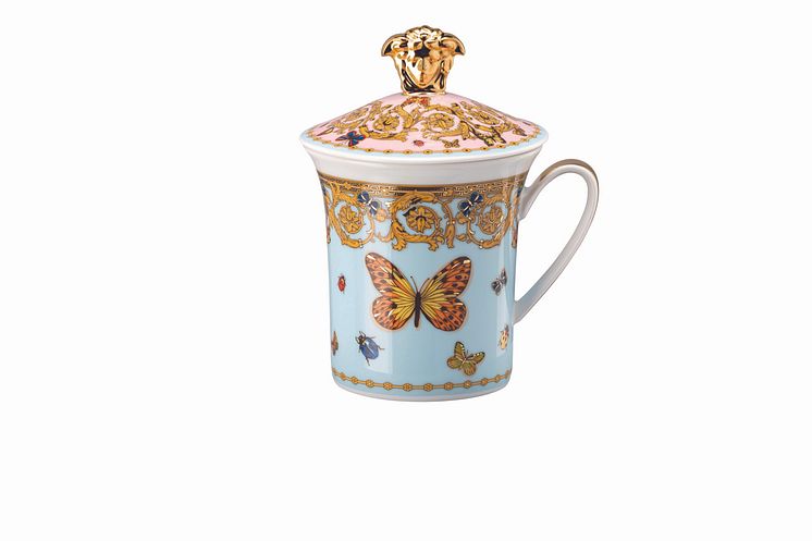 RmV_30_Years_Mug_Collection_1996_Le_Jardin_de_Versace_Mug_with_handle_and_lid