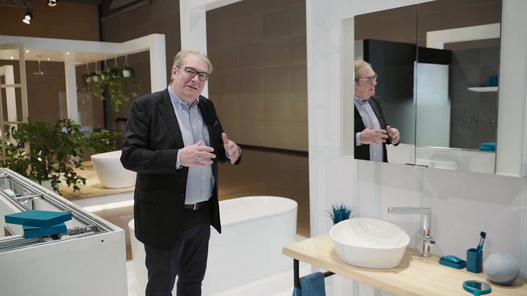 Smart Bathroom: Trendrundgang mit Jens J. Wischmann, Geschäftsführer der Vereinigung Deutsche Sanitärwirtschaft e.V. (VDS)