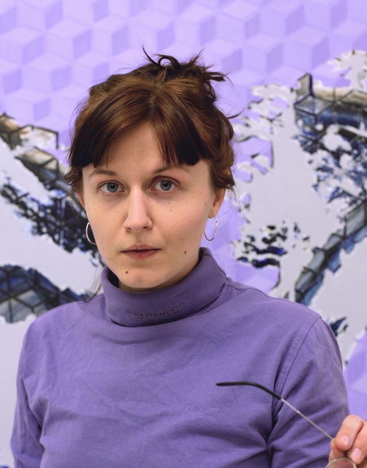 Porträtt Dina Isæus-Berlin foto av Harry Daggfeldt
