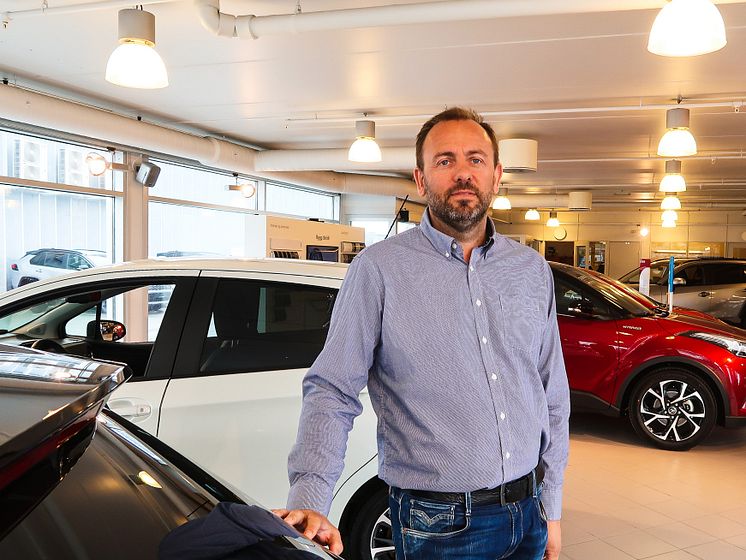 Toyota på salgstoppen i mai 