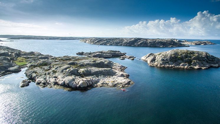 Aerial view outside Grebbestad - Photo Cred Robert